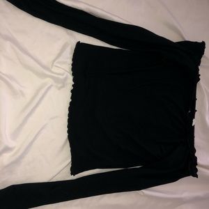 Off the Shoulder Top Long Sleeve
